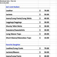 Marion's Warehouse Sample Sale Marion's Warehouse Sample Sale