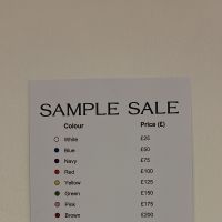 HURR Sample Sale HURR Sample Sale