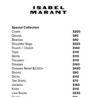 Isabel Marant Sample Sale Isabel Marant Sample Sale
