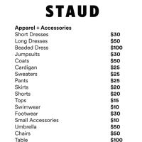 STAUD Sample Sale