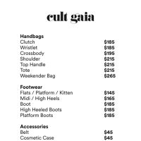 CULT GAIA Sample Sale