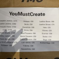 YMC Sample Sale