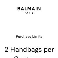 Balmain Sample Sale