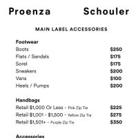 Proenza Schouler Sample Sale
