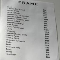 260 Final Sale x Frame & IRO