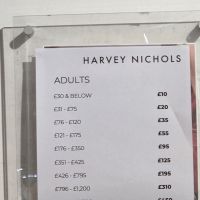 Harvey Nichols Sample Sale