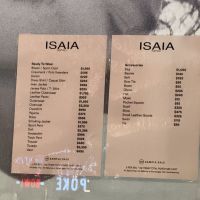 ISAIA Sample Sale