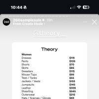 Theory Sample Sale