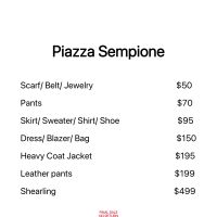 WeFashion Piazza Sempione Sample Sale