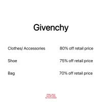 WeFashion Givenchy Sample Sale
