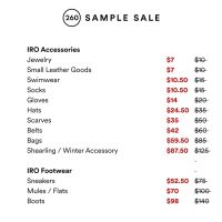 The Contemporary Edit, Denim & Leather Sample Sale