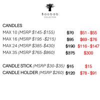 Baobab Collection Sample Sale