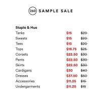 260 Edit: Labels We Love