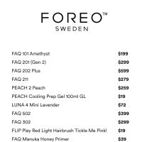 Foreo Sample Sale