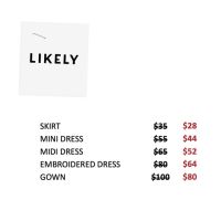 LIKELY Sample Sale