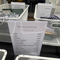 New & Lingwood Sample Sale