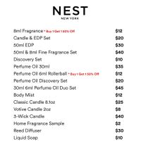 NEST Sample Sale