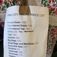 Pink City Prints x If Only If Sample Sale