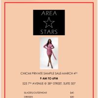 Area Stars CHICMI Private Sample Sale