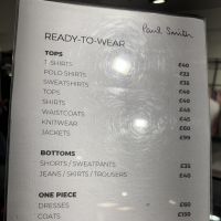 Paul Smith Sample Sale