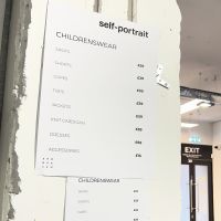 self-portrait Sample Sale