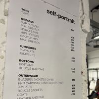 self-portrait Sample Sale