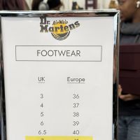 Dr. Martens Sample Sale