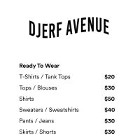 Djerf Avenue Sample Sale
