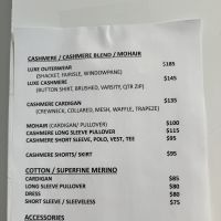 White & Warren Spring Sample Sale