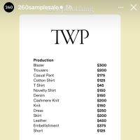 TWP Sample Sale