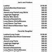 Marion’s Warehouse Sample Sale