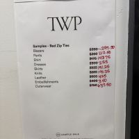TWP Sample Sale