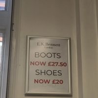 LK Bennett Footwear Sample Sale