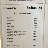 Proenza Schouler Sample Sale