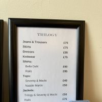 Trilogy Sample Sale