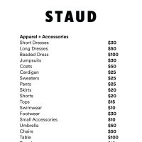 STAUD Sample Sale