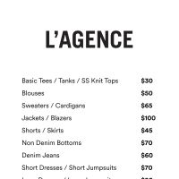 L'Agence Sample Sale