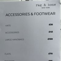 rag & bone Sample Sale
