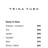 Trina Turk Sample Sale