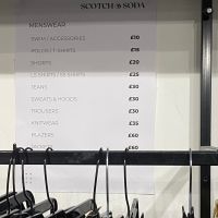 Scotch & Soda Sample Sale