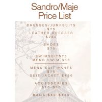 Maje Sample Sale