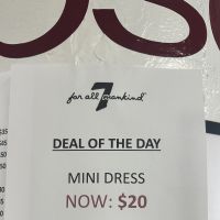 7 For All Mankind Sample Sale