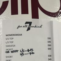 7 For All Mankind Sample Sale