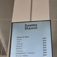 Rowing Blazers Sample Sale