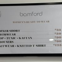Bamford Sample Sale