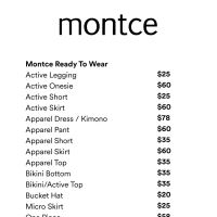 Montce Sample Sale