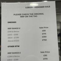 Luxury Designer Sale