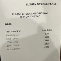 Luxury Designer Sale