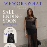 WeFashion WeWoreWhat Sample Sale