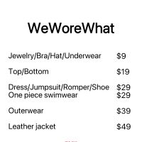 WeFashion WeWoreWhat Sample Sale